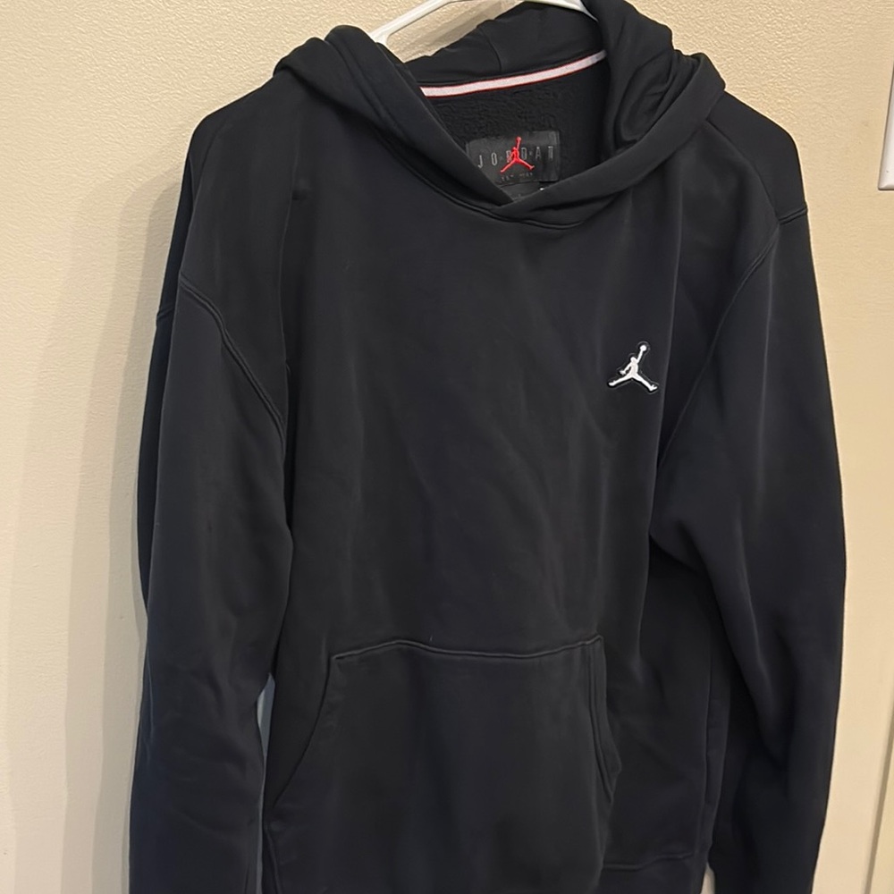 Jordan Black Sweater with Iconic Jumpman Logo